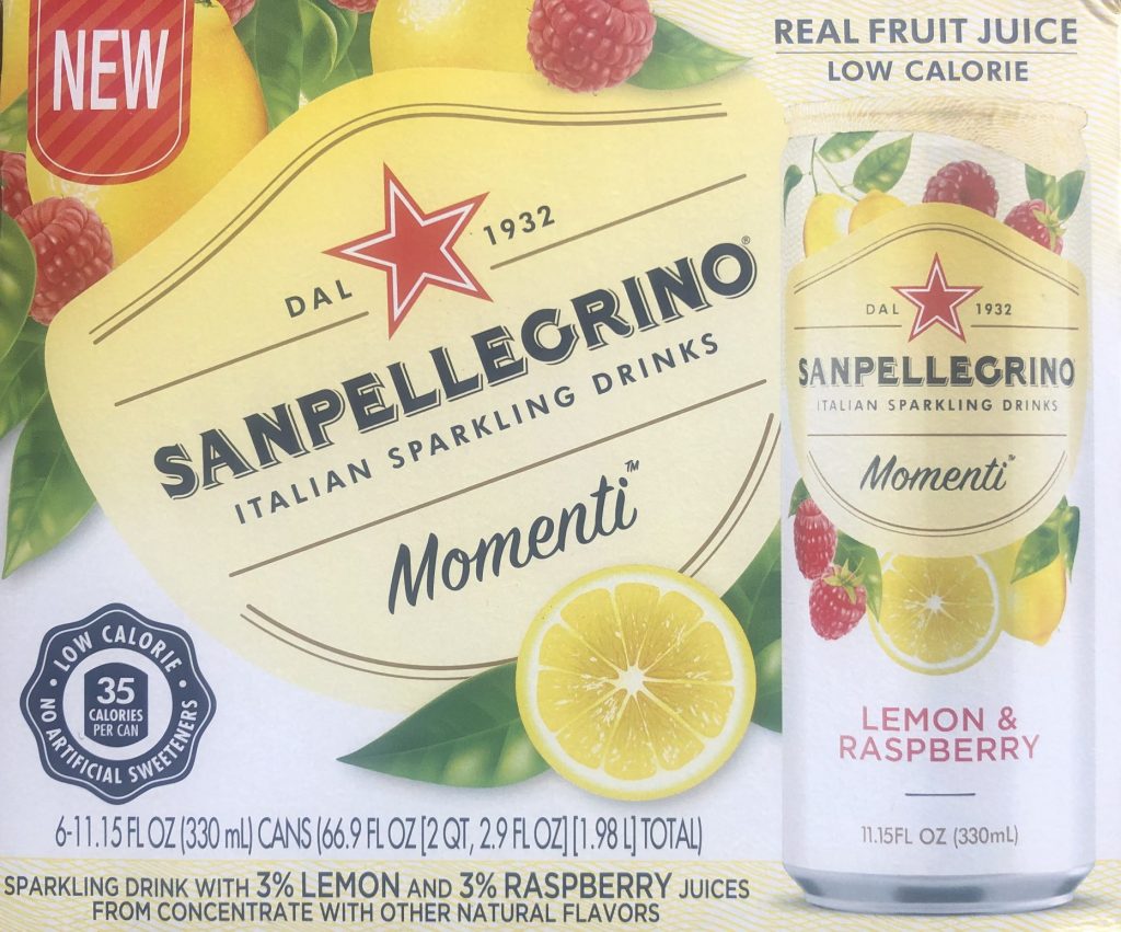 San Pellegrino Momenti Lemon and Raspberry review