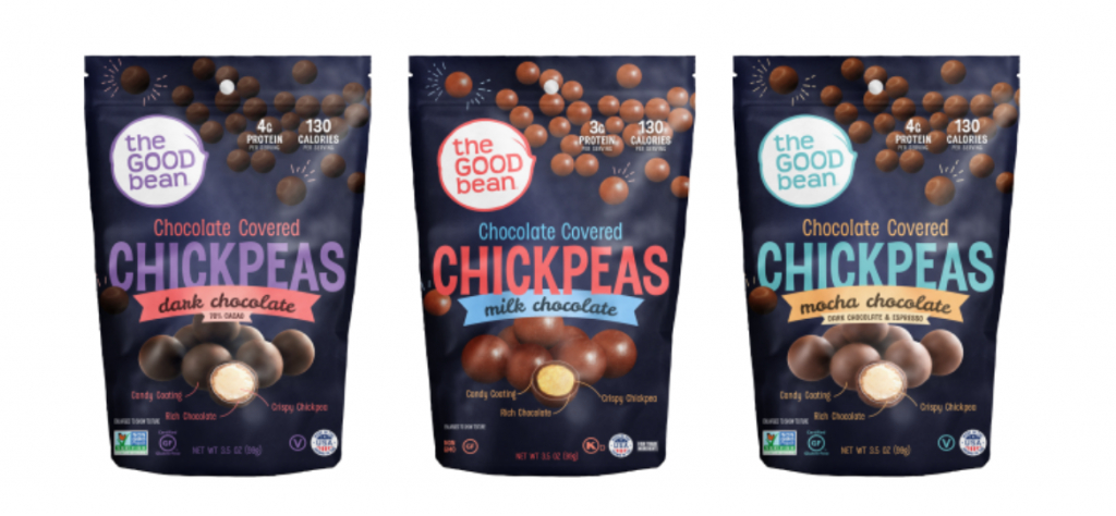 The Good Bean chocolate covered chickpea