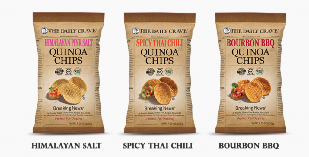 The Daily Crave Quinoa Chips