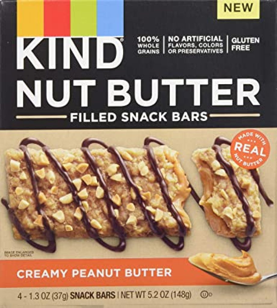 KIND Nut Butter Filled Bars, Creamy Peanut Butter