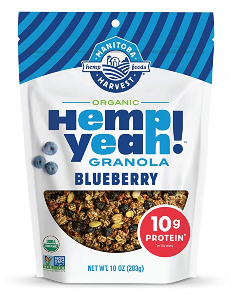 Manitoba Harvest Hemp Yeah! Granola, Blueberry