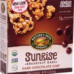 Nature's Path Organic Gluten Free Chewy Granola Bars, Dark Chocolate Chip, 6.2 Ounce Box