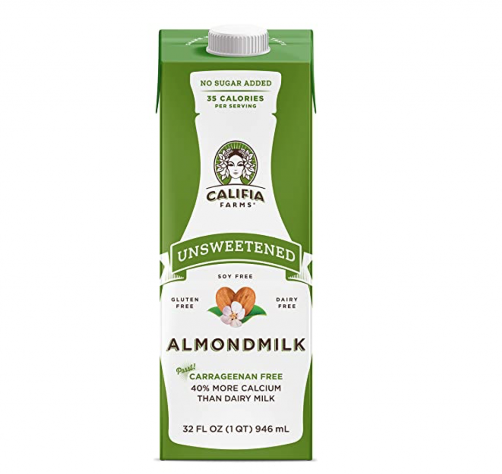 Califia Farms - Shelf Stable Almond Milk, Unsweetened