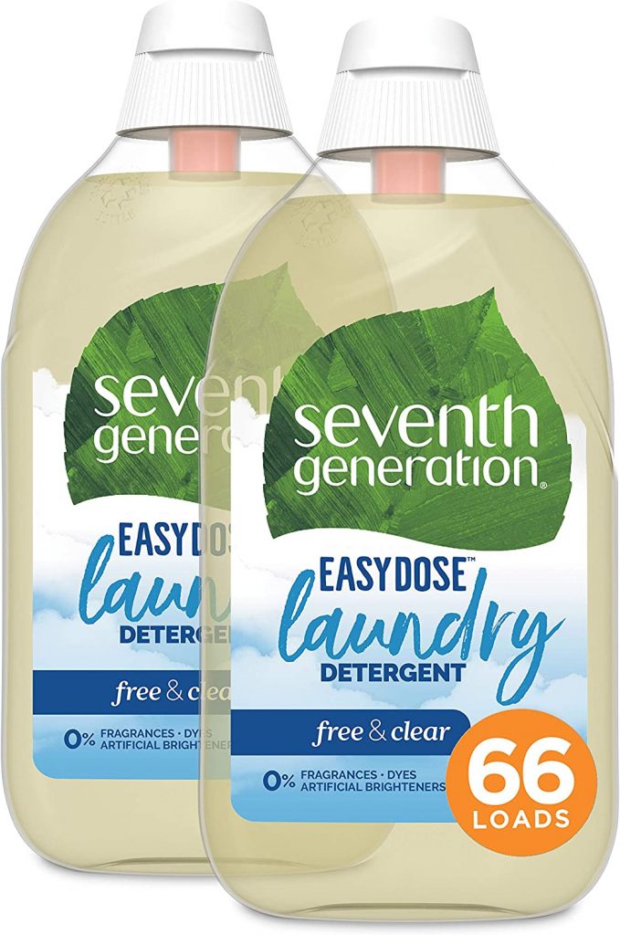 Seventh Generation Laundry Detergent, Ultra Concentrated EasyDose, Free & Clear