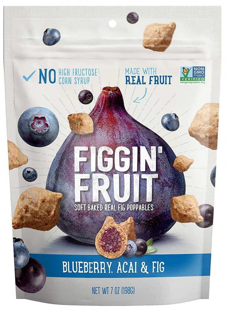 Figgin' Fruit Snacks, Fig, Blueberry & Acai