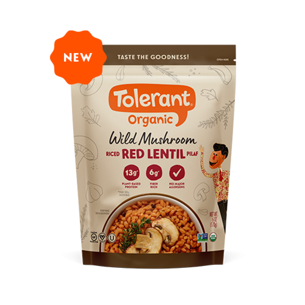 Tolerant Organic Wild Mushroom Red Lentil