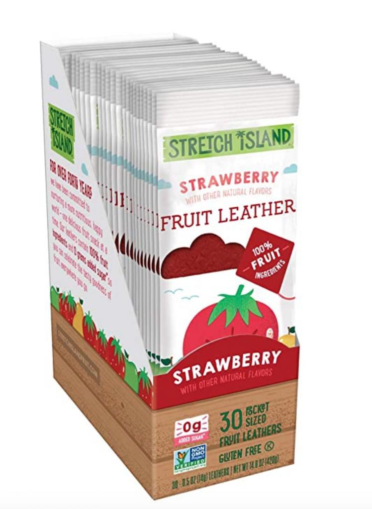 Stretch Island Original Fruit Leather, Strawberry