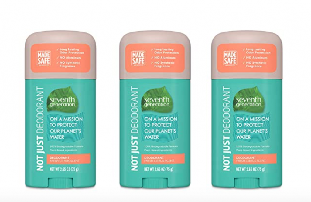 Seventh Generation Aluminum-Free  Fresh Citrus Deodorant,