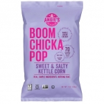 Angie’s BOOMCHICKAPOP Sweet & Salty Kettle Corn Popcorn, 2.25 Ounce Bag, 12 Bags, for $10.50-$11.73