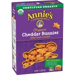 Annie’s Organic Cheddar Bunnies Baked Snack Crackers, 7.5 oz, for $1.49