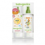 Babyganics Baby Sunscreen Spray 50 SPF and Bug Spray, 6oz each, $12.69