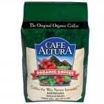 Cafe Altura Whole Bean Organic Coffee, Espresso Roast, 4 Pounds, $22.60