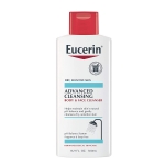 Eucerin Advanced Cleansing Body and Face Cleanser – Fragrance and Soap Free for Dry, Sensitive Skin – 16.9 fl. oz Bottle