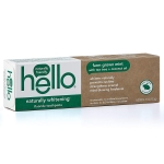 Hello Oral Care Naturally Whitening Fluoride Toothpaste, Farm Grown Mint with Tea Tree Oil & Coconut Oil, 3 Tubes for $6.91