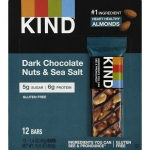 KIND Bars, Dark Chocolate Nuts & Sea Salt, 12 Count, for $7.65-$9.00