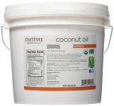 Nutiva Organic, Steam Refined Coconut Oil, 128 Fl Oz, for $17.51-$20.60