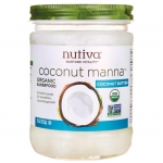 Nutiva Organic Coconut Manna, Coconut Butter, 15 Ounce (Pack of 2) for $8.38-$9.68