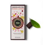 Organic Hoja Verde Chocolate 72% Roses & Lemon, 3 Pack, $9.25