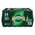 Perrier Carbonated Mineral Water, 16.9 ounce, 24 Pack, for $11.46-$13.48