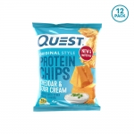 Quest Nutrition Protein Chips, Cheddar & Sour Cream, Pack of 12 for $12.62-$13.91