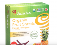 Jamba Organic Fruit Shreds, 12 pack, Mango Pineapple, for $12.99