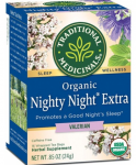 Traditional Medicinals Organic Nighty Night Valerian Relaxation Tea- 16 Tea Bags for $2.99