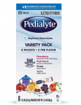 Pedialyte Electrolyte Powder, Variety Pack, 8 Count, for $3.84-$5.12