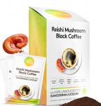 Fushion Foods Reishi Mushroom  Coffee – Robust Aroma & Taste – 30 Sachets, $6.49
