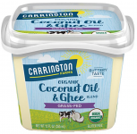 Carrington Farms USDA Organic Grass Fed Ghee and Coconut Oil Blend, 12oz, for $3.66-$4.84