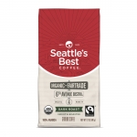 Seattle’s Best Coffee 6th Avenue Bistro Organic Dark Roast Ground Coffee, 12-Ounce Bag, $3.52