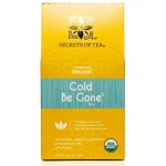 Secrets of Tea – Cold Be Gone Organic Herbal Tea for $4.76-$5.94