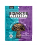 Shrooms Splits: Mushroom Jerky and Beef Jerky Mix, Peppered Beef and Portabella for $3.99
