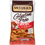 Snyder’s of Hanover Gluten Free Pretzel Pieces, Hot Buffalo Wing, 7 Ounce Bag, for $1.75