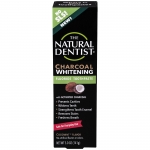The Natural Dentist Charcoal Whitening Fluoride Toothpaste, 5 Ounce, Tube for $2.59