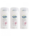 Tom’s of Maine Natural Strength Deodorant, Natural Deodorant, Fresh Powder, 3 Pack