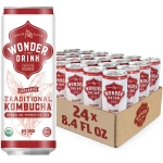 Wonder Drink Organic Kombucha 24 Pack, $20.80-$24.47