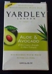 Yardley London Aloe & Avocado Naturally Moisturizing Bath Bar, 4.25 ounce
