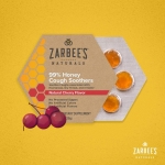 Zarbee’s Naturals 99% Honey Cough Soothers, Natural Cherry Flavor