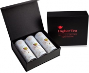 Organic Higher Tea 3 Pack of Lily Blooming, Oolong, and Peony Tea, 9 ounces, for $7.25