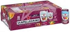 San Pellegrino Pomegranate and Orange Italian Sparkling Drinks, 24 Cans, $10.00-$12.31